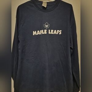 Mens Toronto Maple Leafs Long Sleeve Shirt